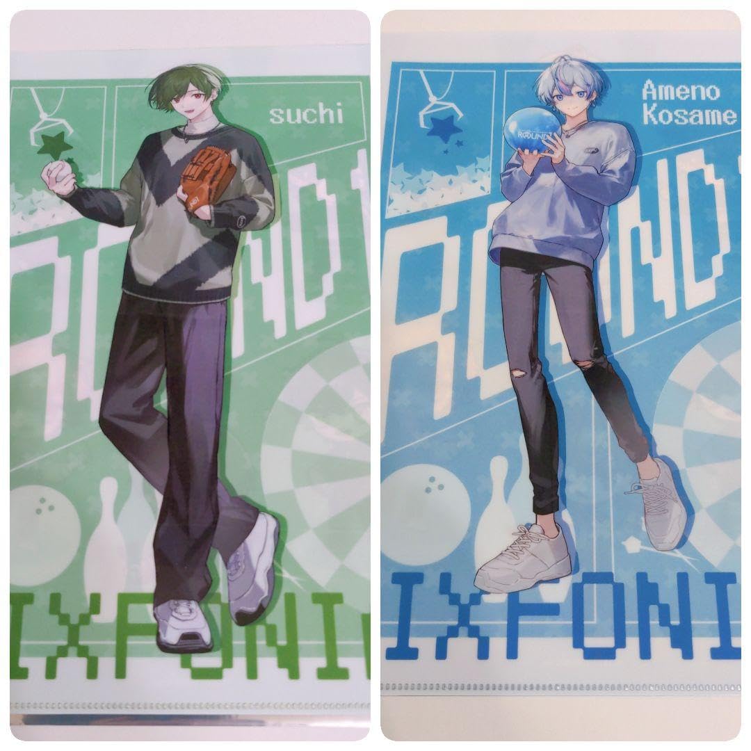 Amazon.co.jp: シクフォニ ラウンドワン ROUND1 コラボ クリアファイル